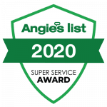 angie's list 2020 super service award.